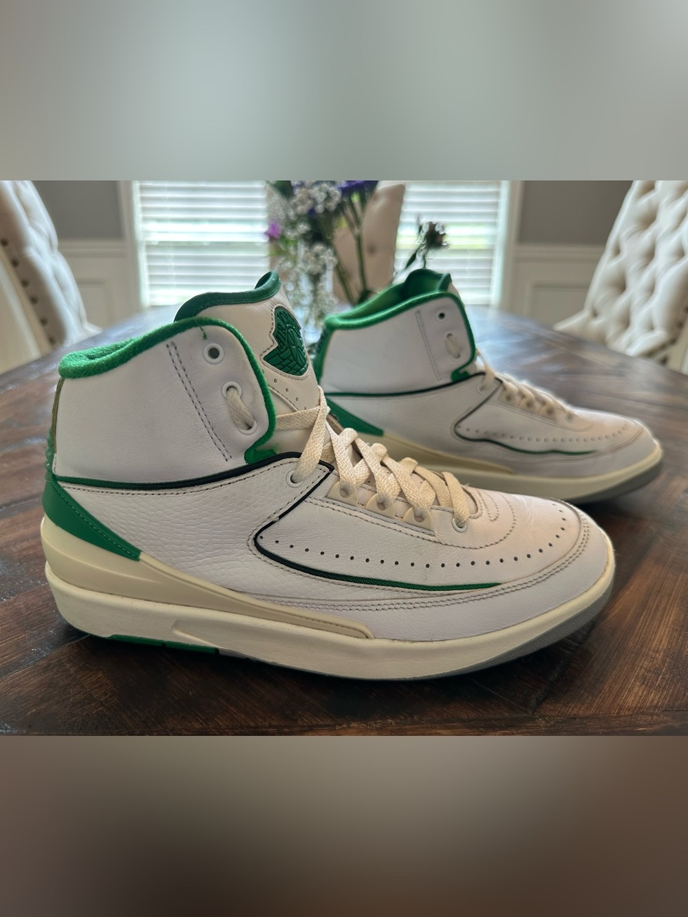 Air Jordan Retro 2 Lucky Green
